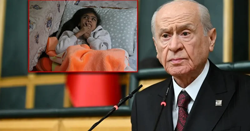 Devlet Bahçeli den engelli küçük kıza sürpriz! Hayali yerine getirildi