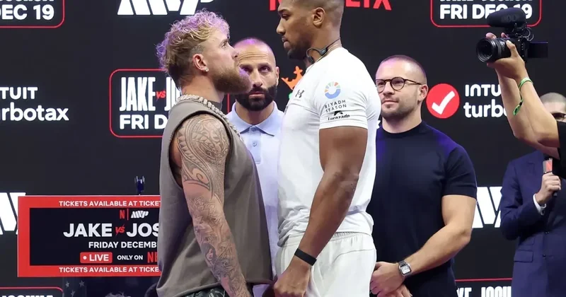 Jake Paul ve Anthony Joshua kozlarını paylaşacak