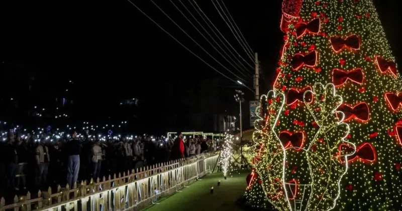 Suriye’de 14 yıl sonra ilk kez Noel hazırlıkları yapıldı