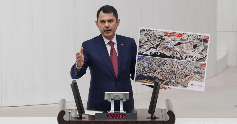 Bakan Kurum: Hatay ımız yeniden ayağa kalkmıştır