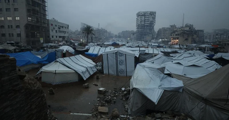 Gazze de soğuk havalar halkın yaşadığı kırılgan şartları ortaya çıkardı