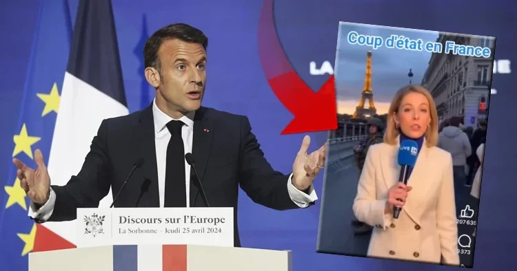 Fransa da darbe haberi uluslararası karmaşa çıkardı! Macron u aradılar: Ülkenizde neler oluyor?