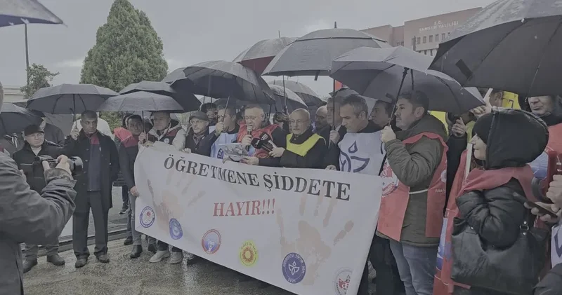 Öğretmenlere yönelik şiddete 6 sendikadan ortak tepki