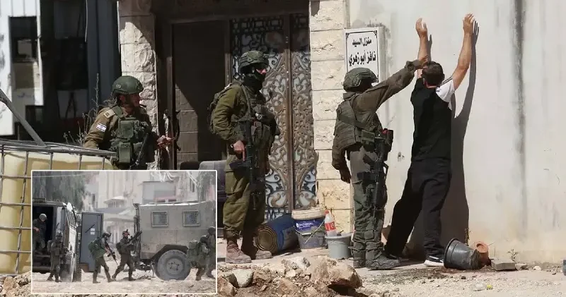 İşgalci İsrail güçleri Batı Şeria ve Doğu Kudüs te 40 Filistinliyi alıkoydu Ortadoğu Haberleri