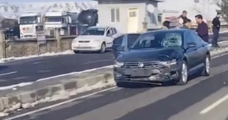 Metrelerce havaya fırlayan yaya hayatını kaybetti, kaza anı kameraya yansıdı