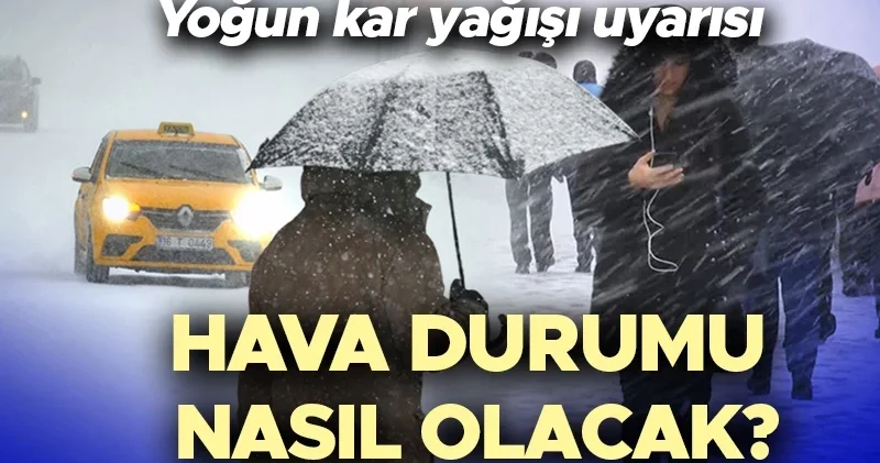 SON DAKİKA KAR YAĞIŞI UYARISI 19 OCAK 2026 Yeni haftada hava nasıl olacak? Yarın İstanbul da kar var mı? Meteoroloji hava durumu tahminleri il il yayınlandı!