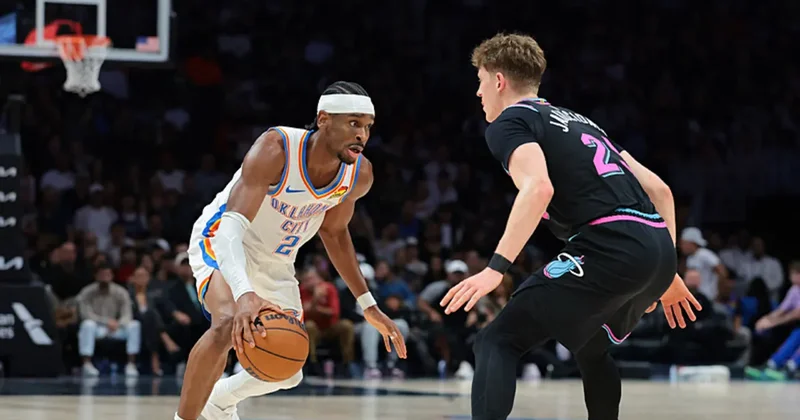 Miami Heat, Thunder ın 5 maçlık galibiyet serisini bitirdi