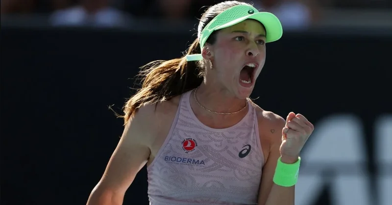 Zeynep Sönmez muhteşem döndü! Avustralya Açık ta tarihe geçti Sözcü Gazetesi