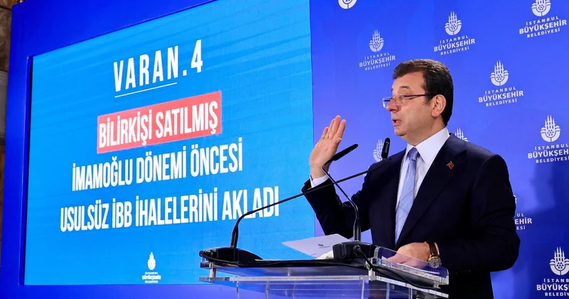 İmamoğlu, Heybedeki turpun büyüğü diyerek açıkladı, bilirkişi raporlarındaki isme işaret etti