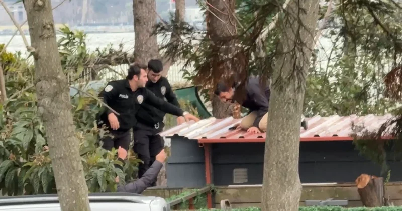 Kafeteryada ölü bulundu! Yakınları çatıya çıktı! Son dakika haberleri