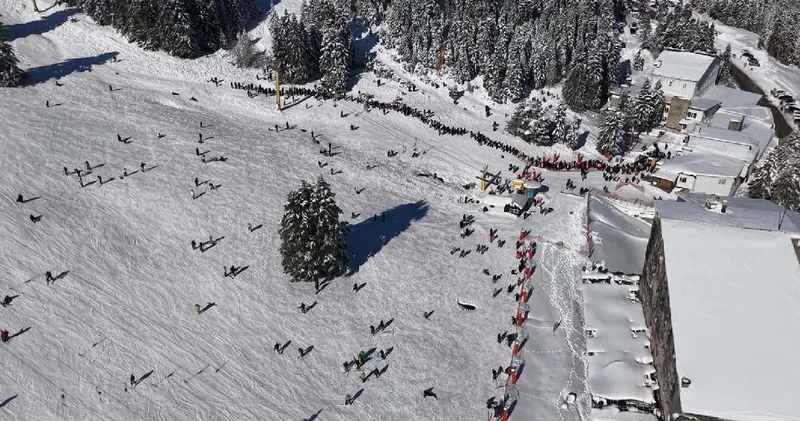 Pistler doldu taştı: Otellerde doluluk oranı yüzde 80 e ulaştı