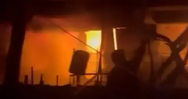 Alanya da yangın çıkan müstakil evde 1 kişi ölü bulundu VİDEO İZLE