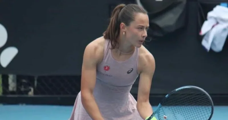 Zeynep Sönmez den alkış alacak hareket! Tenis dünyasının dilinde Sözcü Gazetesi