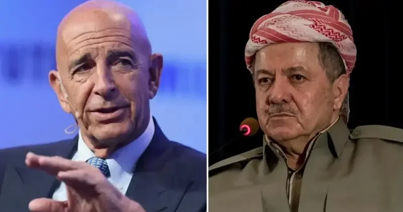 KDP lideri Barzani ile ABD nin Ankara Büyükelçisi Barrack Suriye deki gelişmeleri görüştü Dünya Haberleri