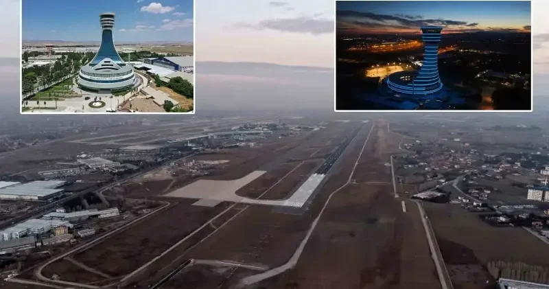 Bir yanda susuzluk diğer yanda hizmet: Esenboğa Havalimanı nda yeni kule ve 3 üncü pist yarın hizmete açılıyor Politika Haberleri