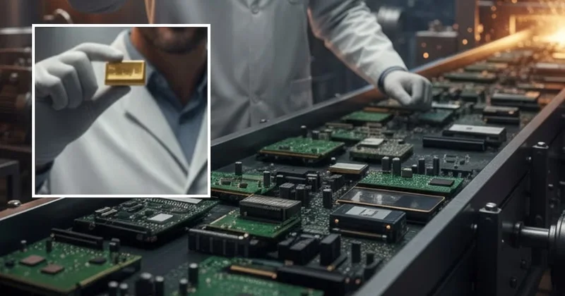 Çöpten toplayıp altına çeviriyorlar: 1 kilogramdan 2 gram altın çıkıyor Sözcü Gazetesi