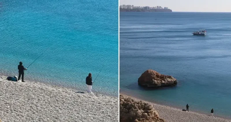 Antalya’da deniz suyu ile hava sıcaklığı arasındaki fark açıldı Antalya Haberleri
