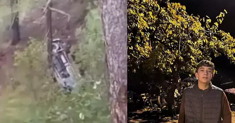 Babasından izinsiz aldığı otomobille şarampole yuvarlanan 15 yaşındaki çocuk öldü