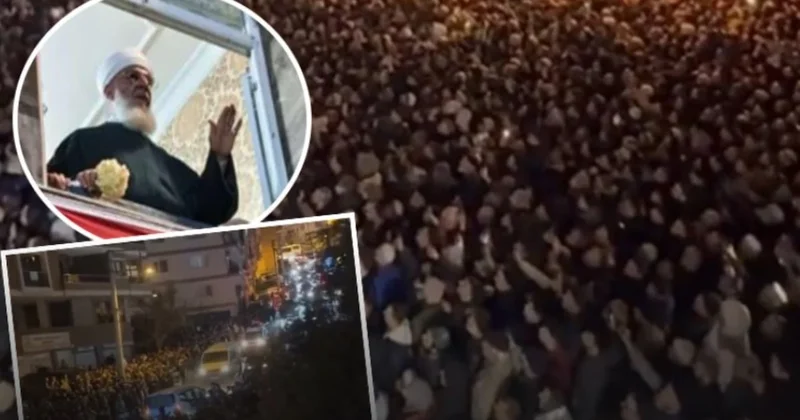 Miras kavgasından İzmir de gövde gösterisine... Menzil den tövbe mitingi Sözcü Gazetesi