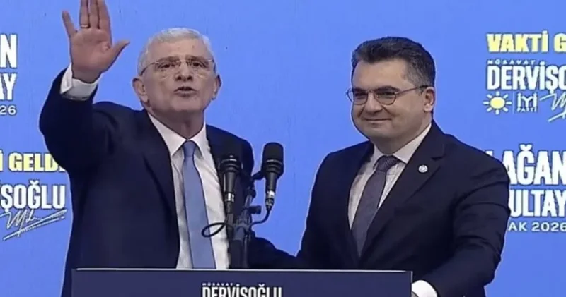 Burak Dalgın İYİ Parti de: Rozeti Dervişoğlu taktı