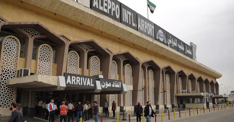 Terör örgütünün saldırıları nedeniyle 8 gündür kapalı olan Halep Havalimanı yeniden açılıyor