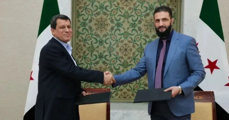 Son dakika Suriye de ateşkes ilan edildi! Şara: SDG ile ilgili tüm sorunlar giderilecek