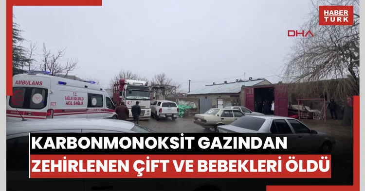 Sobadan sızan karbonmonoksit gazından zehirlenen anne, baba ve 8 aylık bebekleri öldü