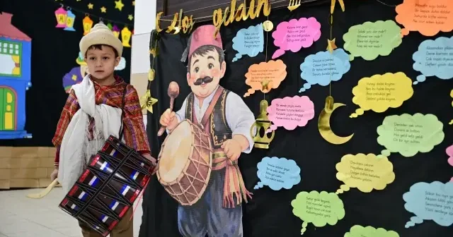 Gaziantep’te okullar Ramazan için süslendi: Renkli görüntüler kalpleri ısıttı VİDEO İZLE