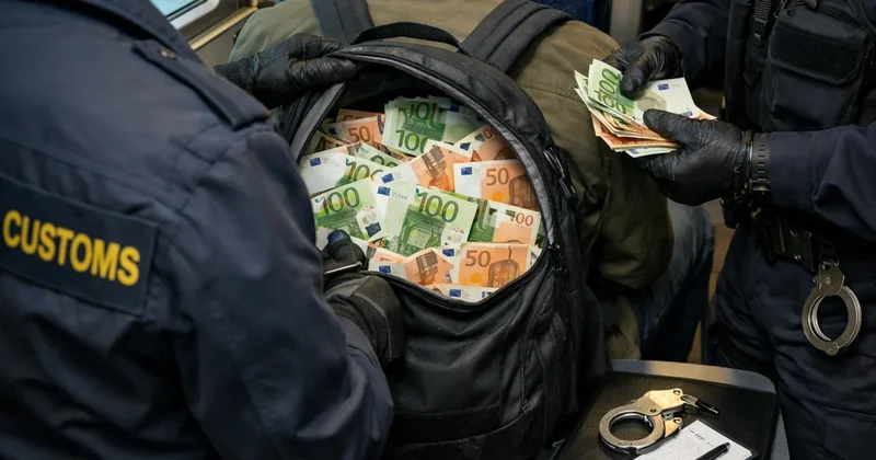 Gümrükçüler bu kez trende yakaladı! Sırt çantasından çıkan binlerce Euro ya el konuldu Sözcü Gazetesi