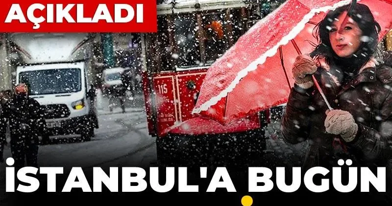 AKOM açıkladı: İstanbul a bugün kar geliyor!