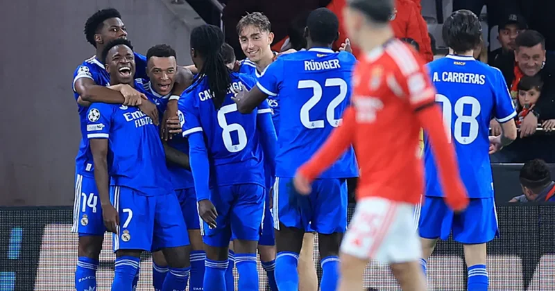 Arda Gülerli Real Madrid, olaylı maçta Benfica yı tek golle geçti! Jose Mourinho atıldı...