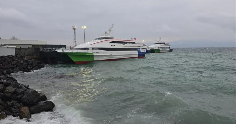 BUDO nun seferlerine fırtına engeli