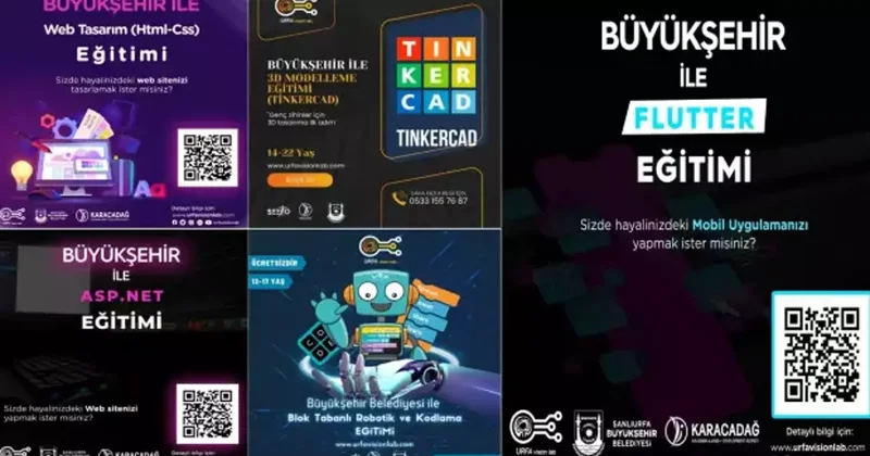 Şanlıurfa Büyükşehir Belediyesi, gençleri yazılım ve teknolojiyle buluşturuyor