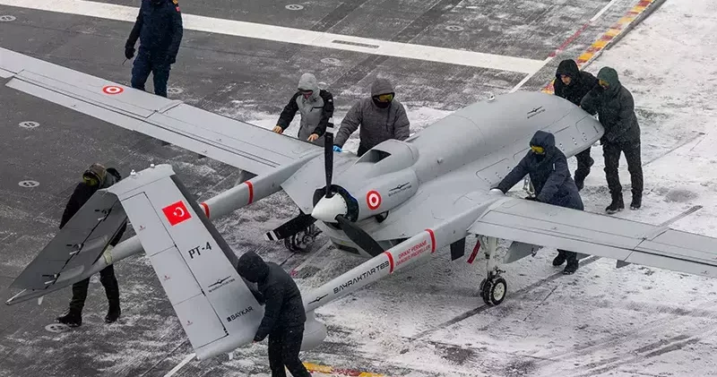 Bayraktar TB3 SİHA dan Baltık Denizi nde kusursuz gösteri