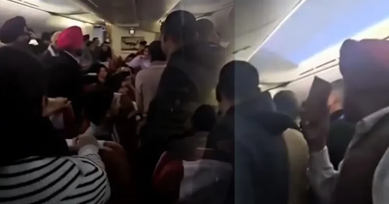 Hindistan uçağında tuvalet krizi! Yüzlerce yolcu kullanınca...