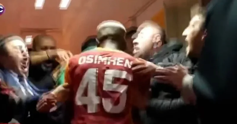 Galatasaray koridorlarında yıllarca unutulmayacak görüntüler Sözcü Gazetesi