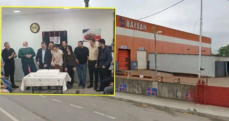 Maaşları 90 bin lira oldu haziran ayında 102 bin lira olacak: Pasta keserek kutladılar