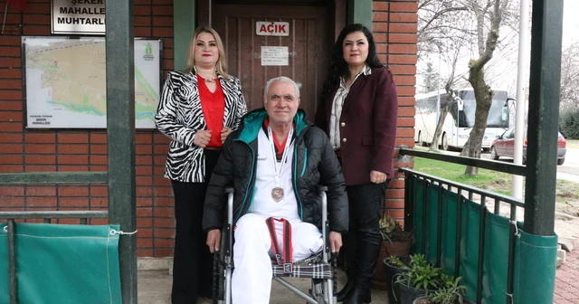 Kazada bacağını kaybedince eve kapandı, muhtar sayesinde başladığı tekvandoda Türkiye 3 üncüsü oldu Eskişehir Haberleri