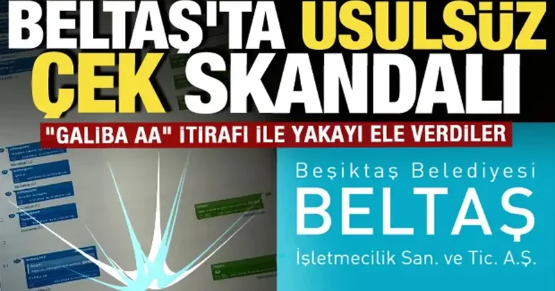 BELTAŞ ta usulsüz çek skandalı: Avukatın itiraf gibi yanıtı yakayı ele verdi!