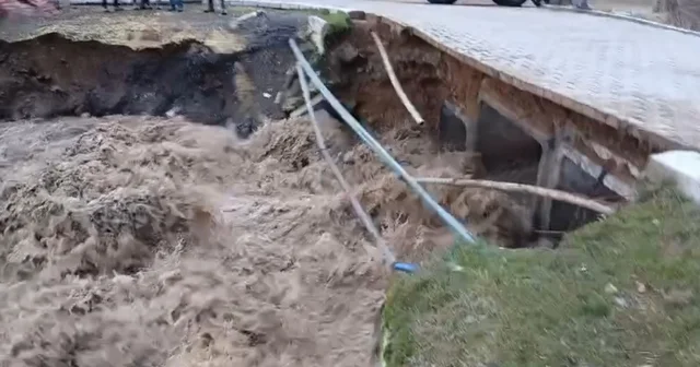 Yozgat ta aşırı yağış sele neden oldu Yozgat Haberleri