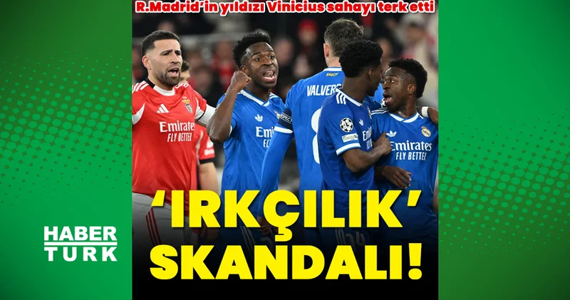 Benfica Real Madrid maçında Vinicius Junior a ırkçılık iddiası! Futbol Haberleri