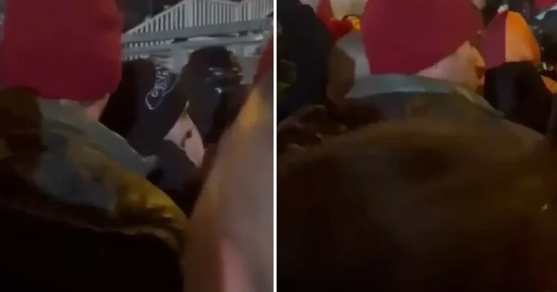 Kıvanç Tatlıtuğ u bir anda önünde gören Galatasaraylı taraftar ne diyeceğini şaşırdı