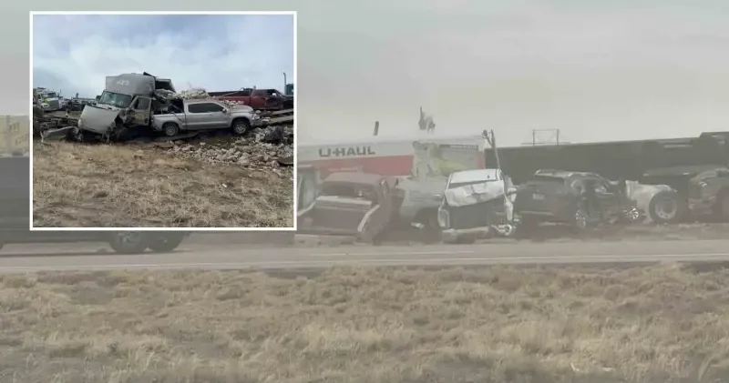 ABD’de kum fırtınası faciası: 30 araç birbirine girdi 4 ölü, 29 yaralı Amerika Haberleri
