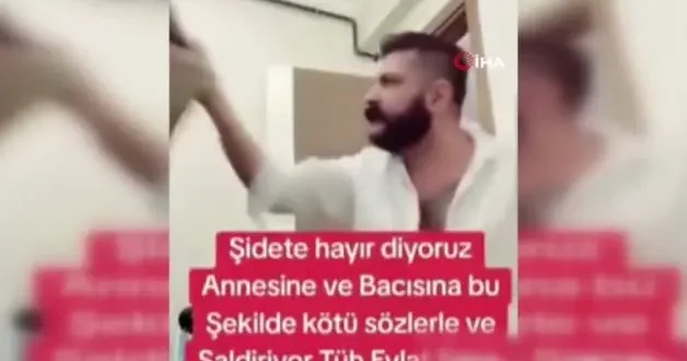 Canlı yayında infiale neden olan anlar! Annesine ve kız kardeşine tehditler yağdırdı