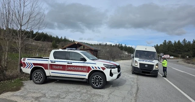 Burdur da 84 araç trafikten men edildi Burdur Haberleri