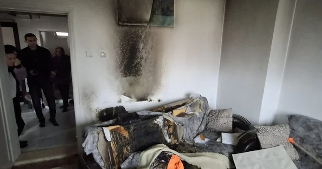 Elektrik kaynaklı küçük çaplı yangın anında söndürüldü Bilecik Haberleri