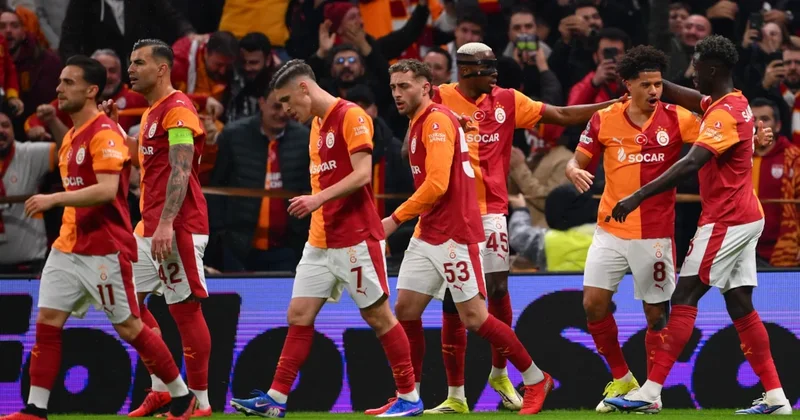 Galatasaray dan 37 yıl sonra beş gollü zafer Sözcü Gazetesi