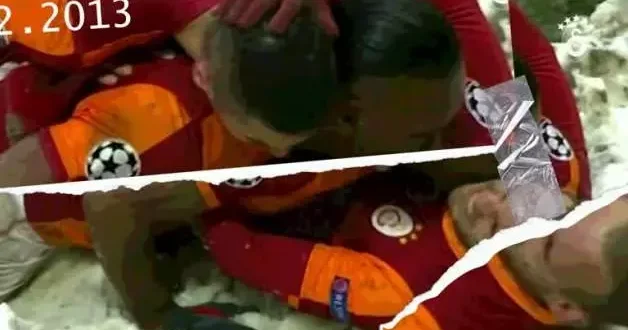Galatasaray ın Juventus galibiyeti sonrasında Sneijder den 2013 göndermesi geldi