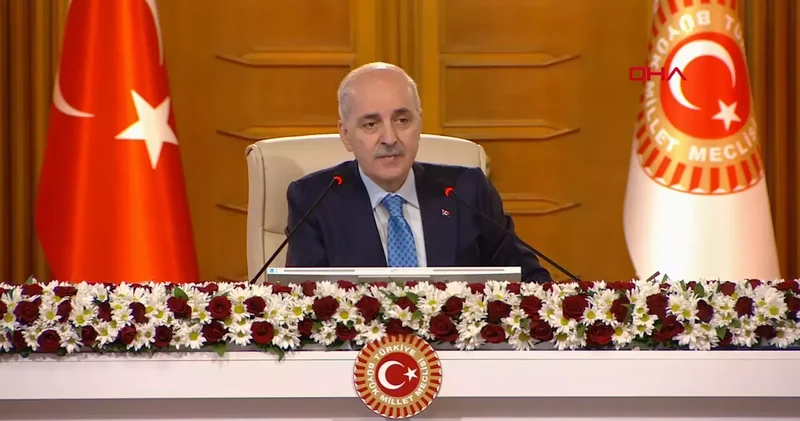 TBMM Başkanı Kurtulmuş: Bugün terör meselesinde tarihi bir dönemden geçiyoruz