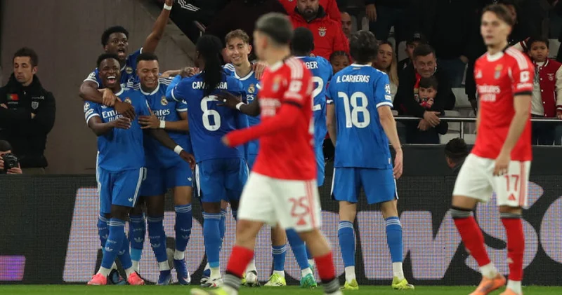 Real Madrid, Benfica deplasmanında kazandı! Futbol Haberleri